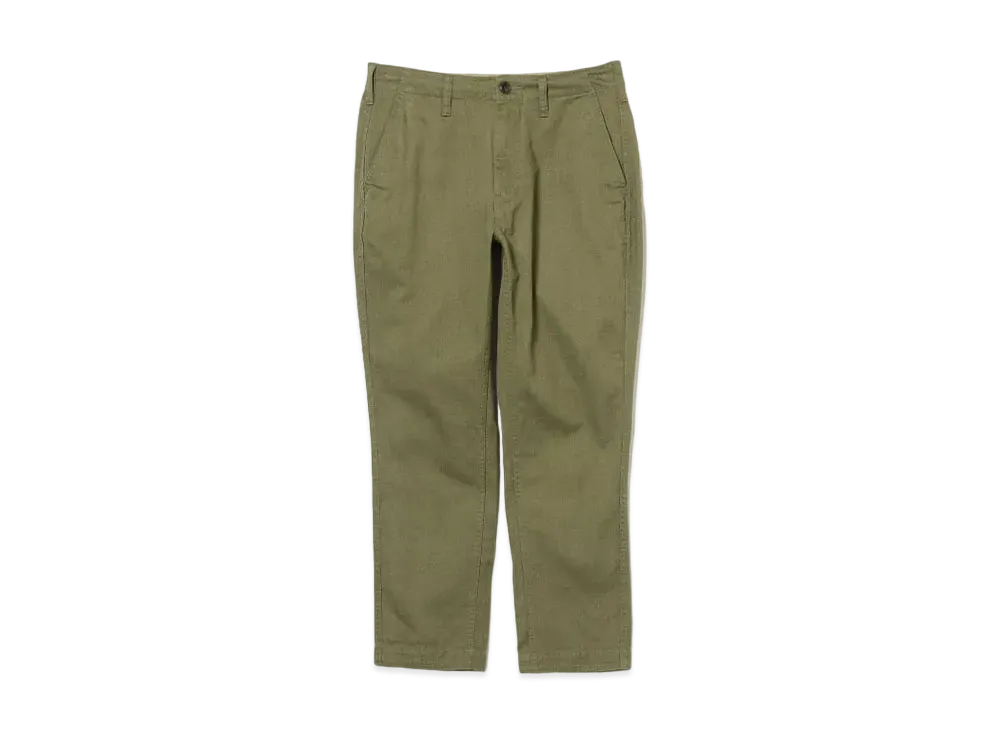 BEAMS Color Scheme Ankle Chino Pants 24SS "Olive"