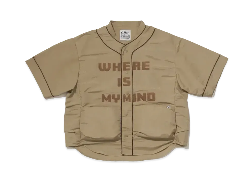 CMF OUTDOOR GARMENT BB Shirt Short Sleeve "Beige"