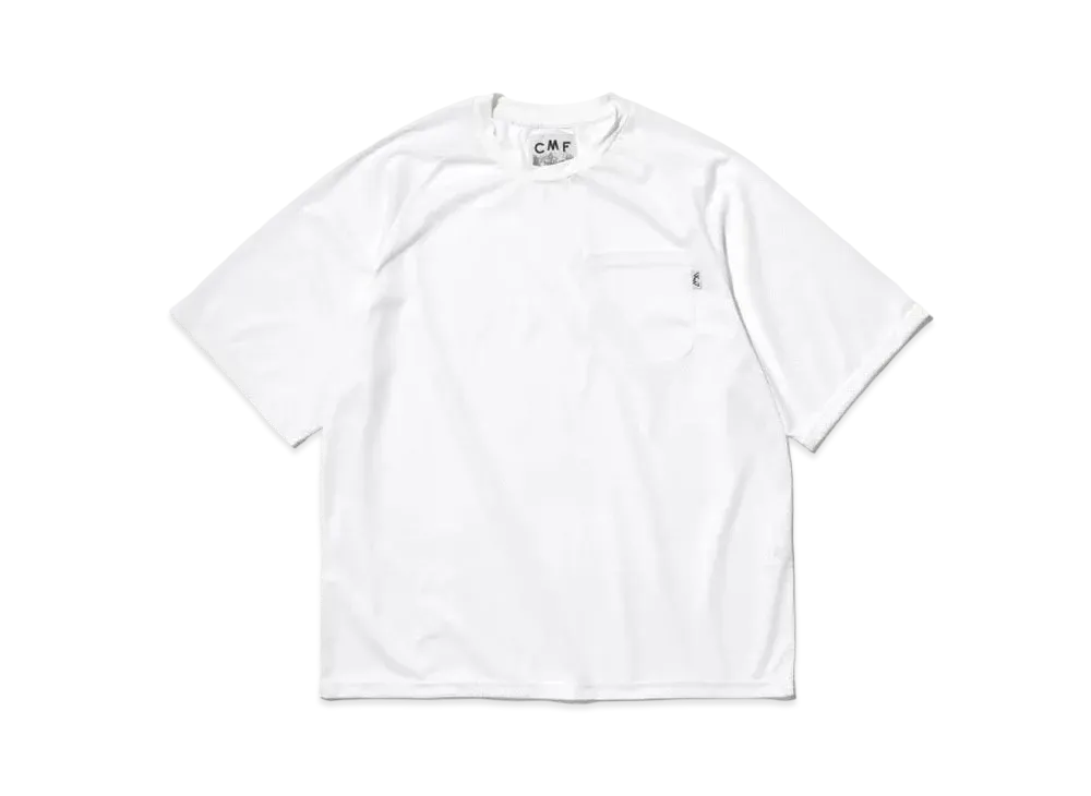 CMF OUTDOOR GARMENT Quick Dry Mesh Tee Short Sleeve "White"