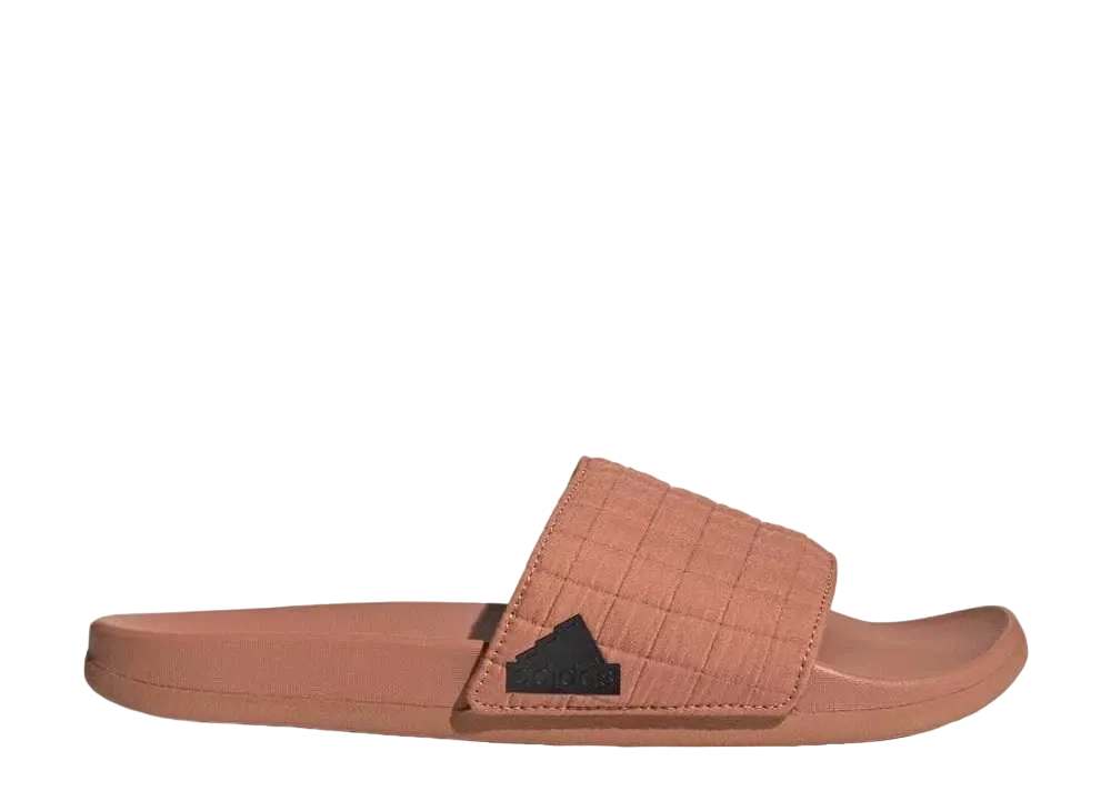 adidas Adilette Comfort Slides "Clay Strata/Carbon"