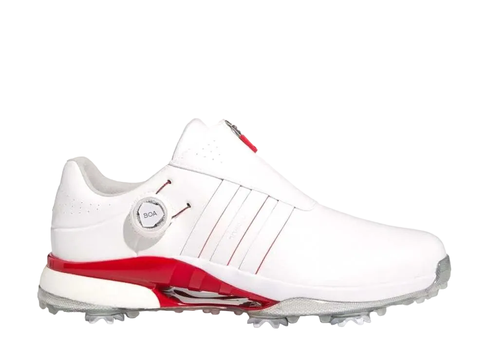 アディダス ツアー360 ボア24 "フットウェアホワイト/ベタースカーレット"