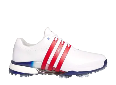 adidas Tour 360 24 "Footwear White/Better Scarlet/Team Royal Blue"