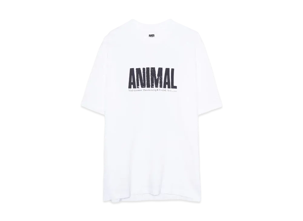 RATS ANIMAL X TEE "WHITE"