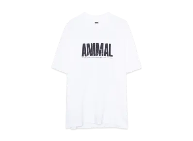 RATS ANIMAL X TEE "WHITE"