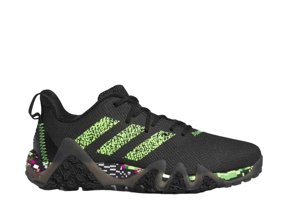 アディダス コードカオス 22 グリッチ "コアブラック/ルシッドレモン/グレーファイブ"