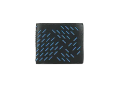 Bottega Veneta Perforated Nappa Leather Bi-fold Wallet "Black"