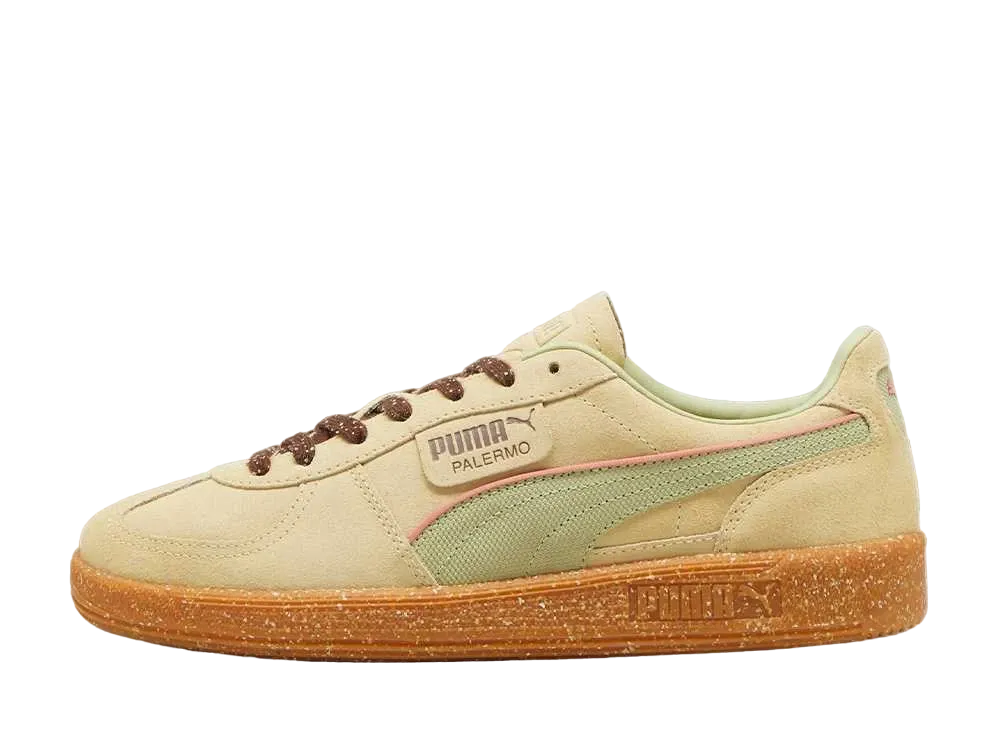 プーマ パレルモ カンノーリ "クリームバニラ/ピスタチオグリーン/ガム"