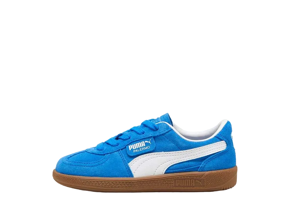 プーマ PS パレルモ "ハイパーリンクブルー/プーマホワイト" (キッズ)