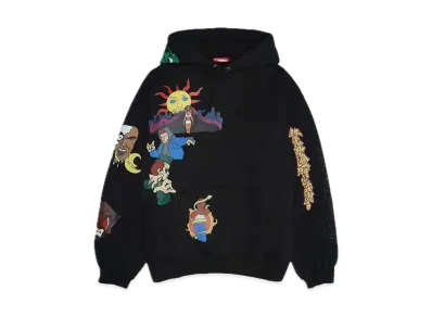Supreme Sunrise Hooded Sweatshirt "Black"