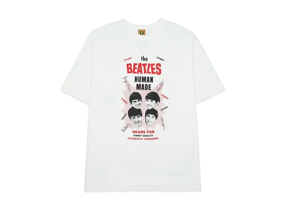 HUMAN MADE T-SHIRT BEATLES "White"