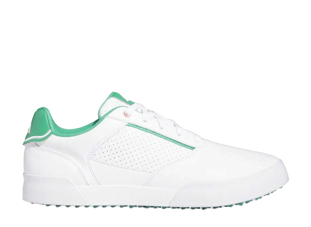 アディダス レトロクロス "フットウェアホワイト/コートグリーン/コーラルフュージョン"