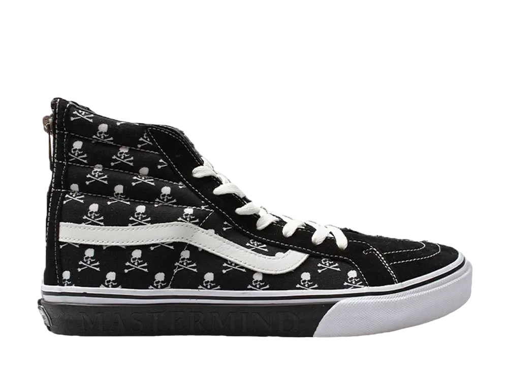 Mastermind Japan × Vans Sk8-Hi "Black/White"