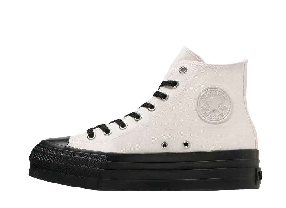 Converse All Star (R) Lifted Overtape Hi "White/Black"