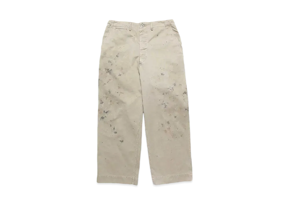 BOW WOW M41 CHINO TROUSERS "KHAKI AGEING"