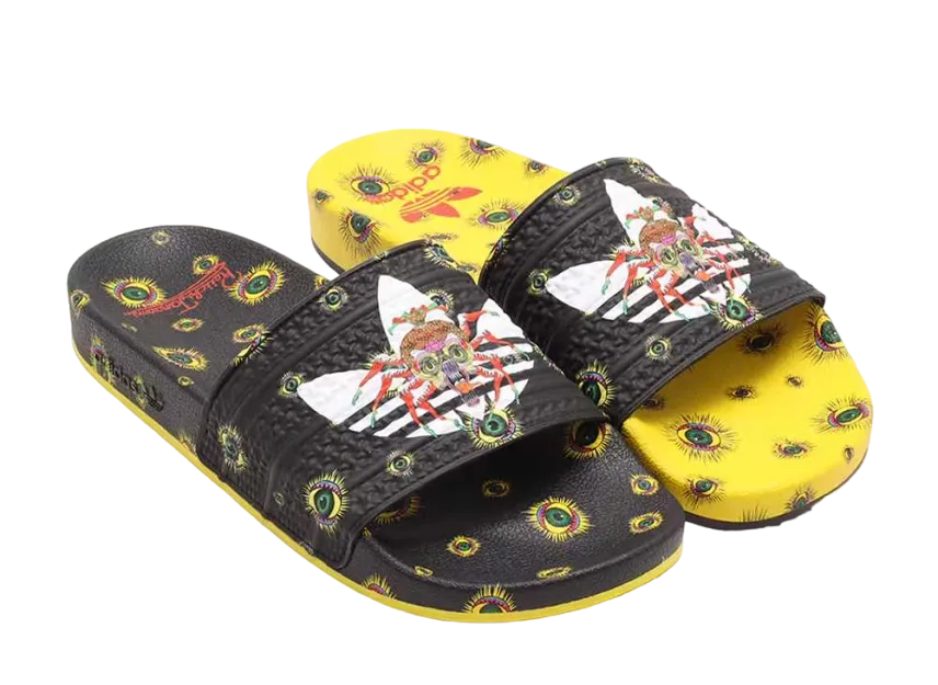 yu-希少adidas×TANAAMIコラボADILETTEアディレッタ Keiichi Tanaami × adidas Originals Adilette Tanaami