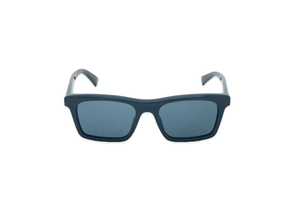 Alexander McQUEEN Logo Rectangular Sunglasses "Blue"