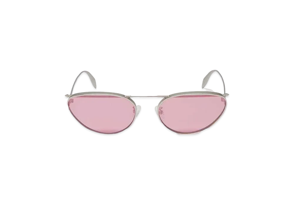 Alexander McQUEEN Front Piercing Cat Eye Sunglasses "Pink"