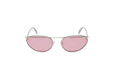 Alexander McQUEEN Front Piercing Cat Eye Sunglasses "Pink"