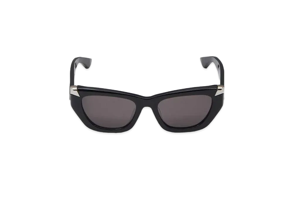 Alexander McQUEEN Punk Rivet Geometric Sunglasses "Black"