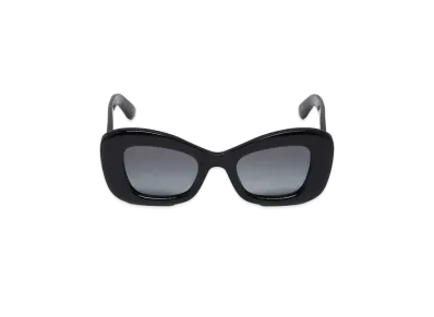 Alexander McQUEEN Bold Cat Eye Sunglasses "Black"