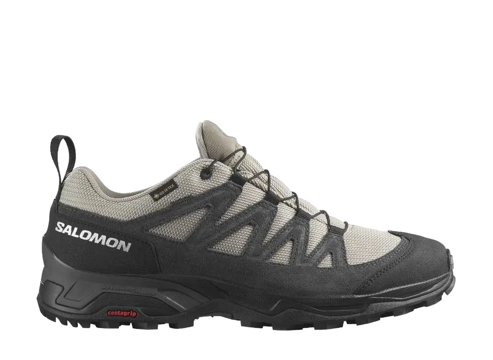 Salomon X Ward Leather GORE-TEX "Vintage Khaki/Black/Pewter"