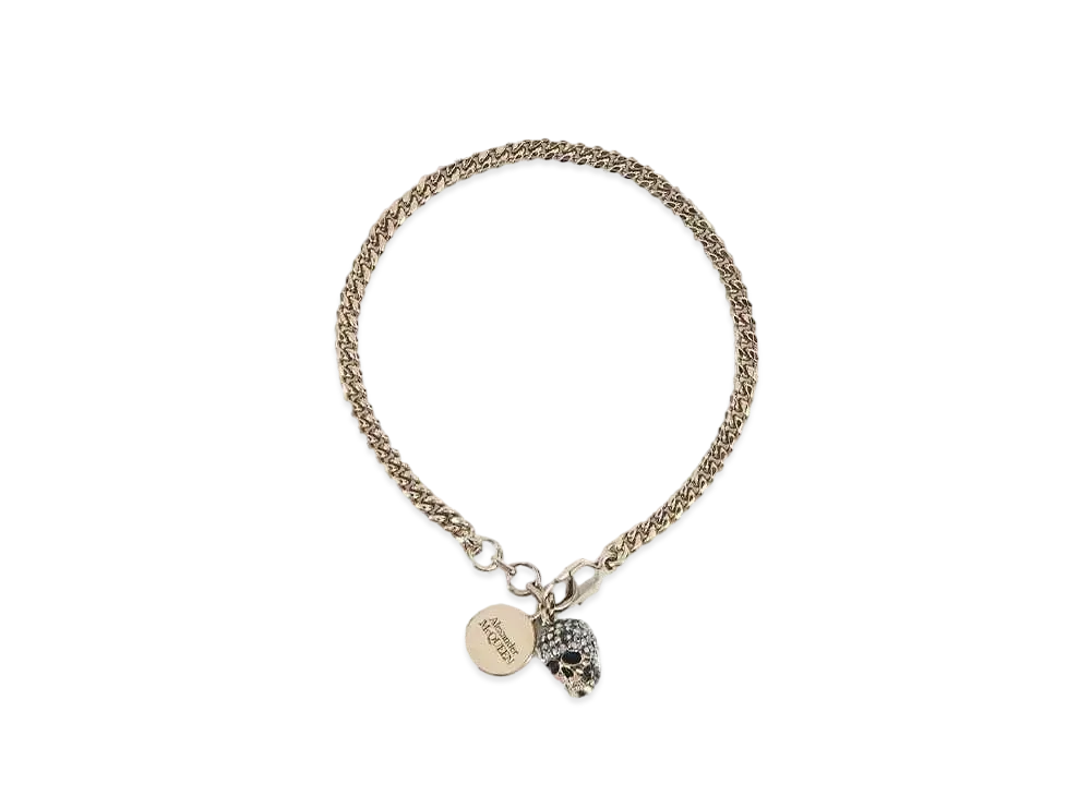 Alexander McQUEEN T-Bar Double Wrap Bracelet 