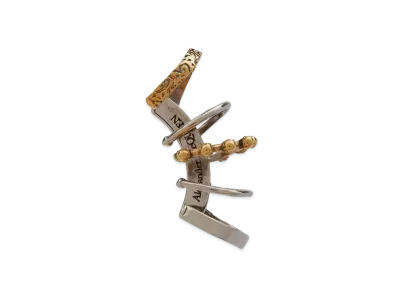 Alexander McQUEEN Punk Ear Cuff "Silver"