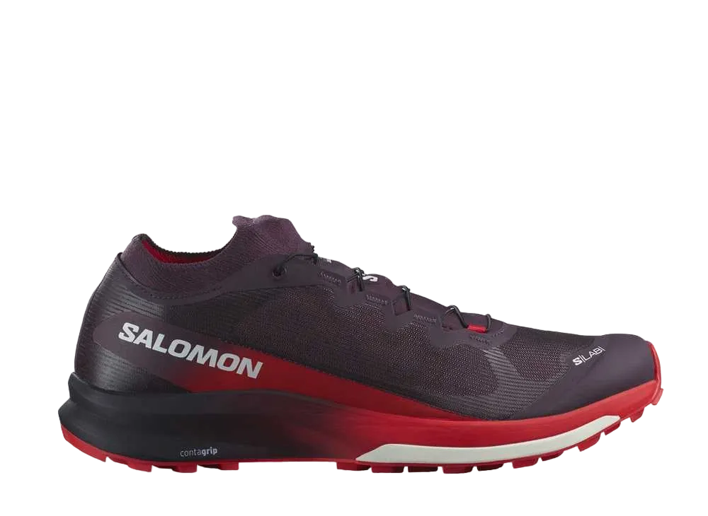 Salomon S/Lab Ultra 3 "Plum Perfect/Fiery Red/White"