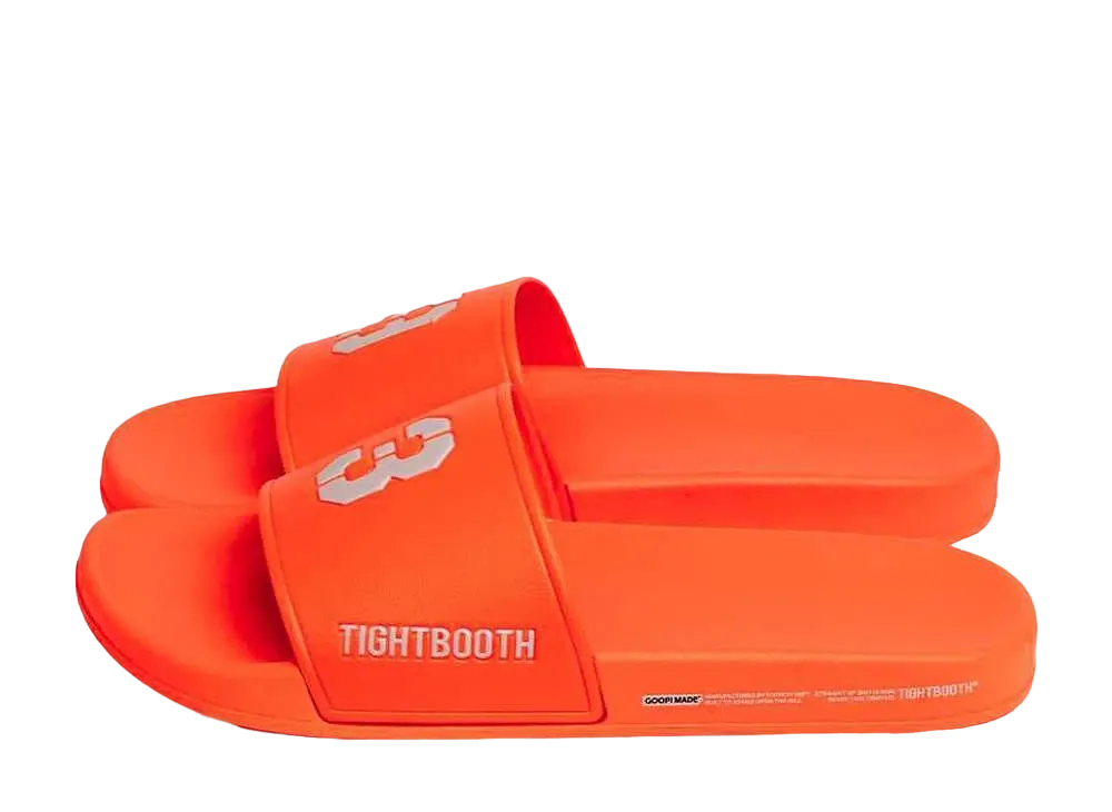 GOOPiMADE® X TIGHTBOOTH TPBR 93 Slippers "Orange"