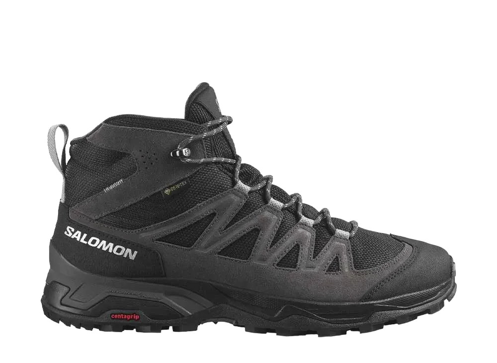 サロモン X ワード レザー ミッド ゴアテックス "ファントム/ブラック/マグネット"