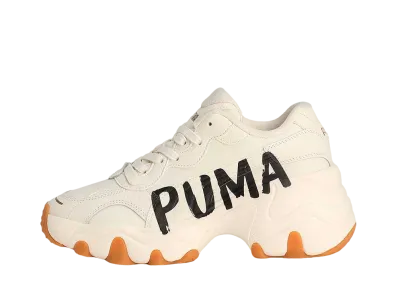 Puma Women's Pulsar Wedge "Frosted Ivory/Puma Black/Gum"