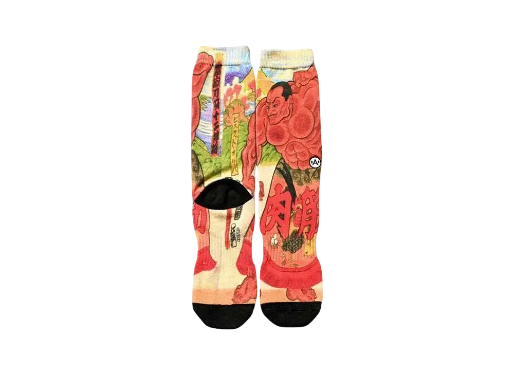 LFYT A-KILLERxTTT SOCKS Biscuit Oliva "MULTI"