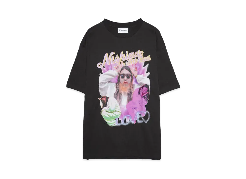 NISHIMOTO IS THE MOUTH GAL S/S TEE "BLACK"