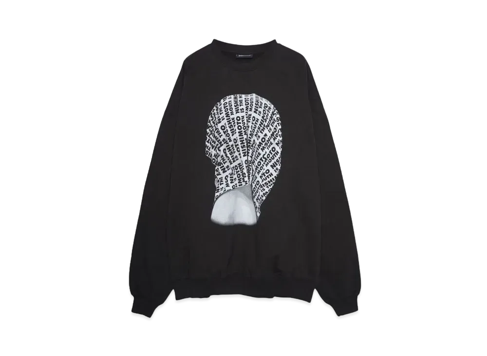 NISHIMOTO IS THE MOUTH BELIEVER MN SWEAT SHIRTS "BLACK"