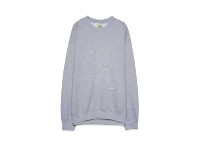 High Scream Center BUTTON BADGES ver2 SWEAT SHIRT "GRAY"
