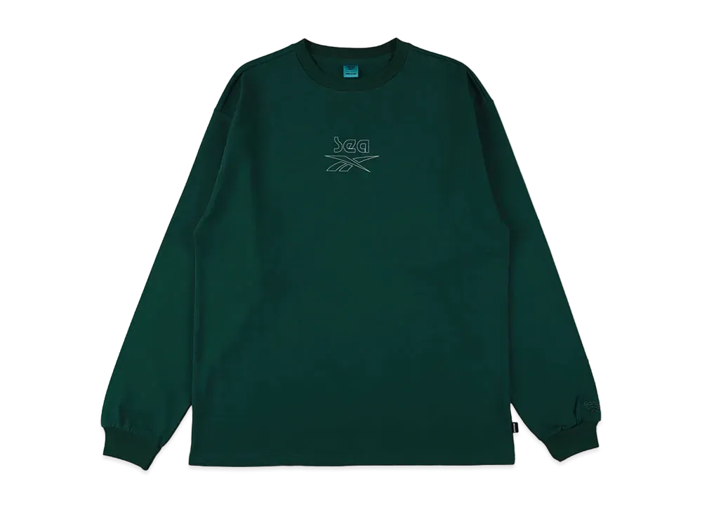 WIND AND SEA Reebok x atmos L/S tee "Green"