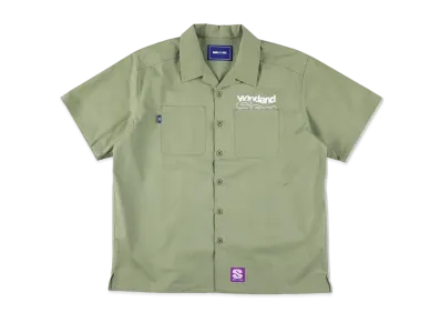 WIND AND SEA Dusty S/S Work Shirt "Green"