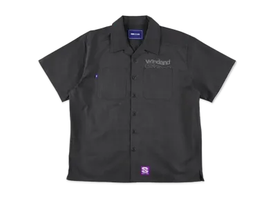 WIND AND SEA Dusty S/S Work Shirt "Black"