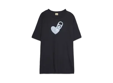 High Scream Center PULL-LOVE-TAB TEE "BLACK"