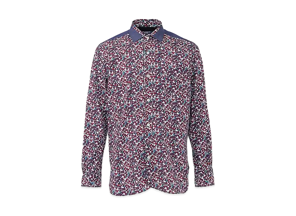 JUNYA WATANABE MAN Switching shirt "Brown"