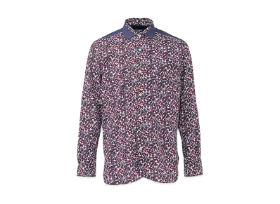 JUNYA WATANABE MAN Switching shirt "Brown"