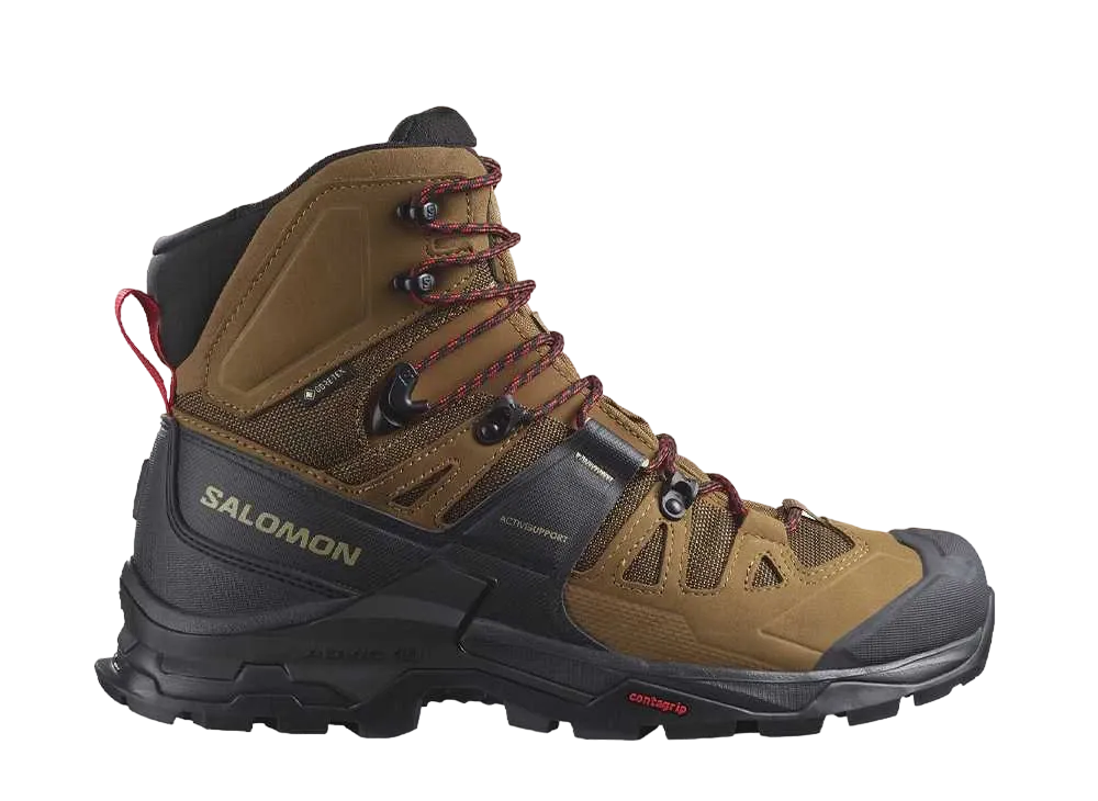 Salomon Quest 4 GORE-TEX "Rubber/Black/Fiery Red"