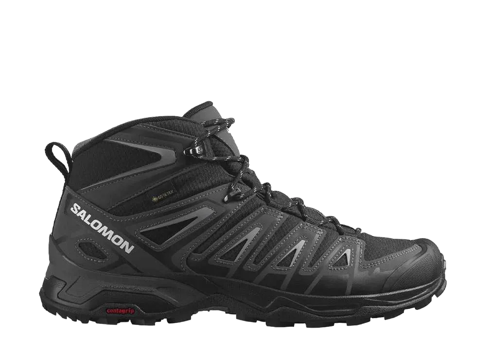 Salomon X Ultra Pioneer Mid GORE-TEX "Black/Magnet/Monument"