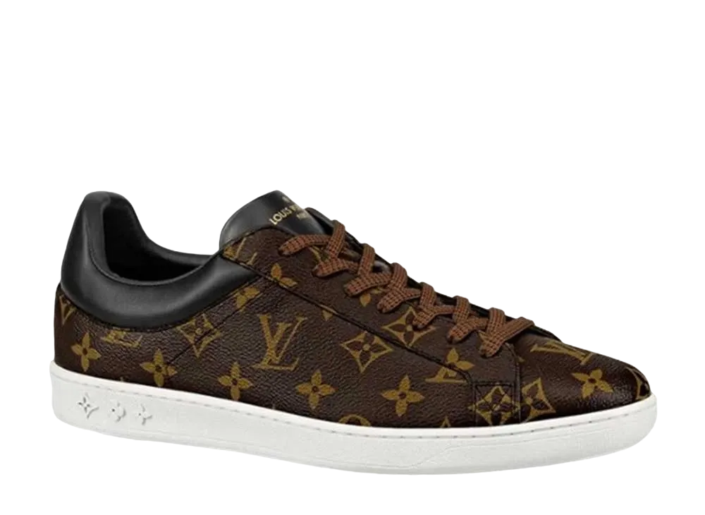 ルイヴィトン ルクセンブルグ・ライン スニーカー "ブラウン"