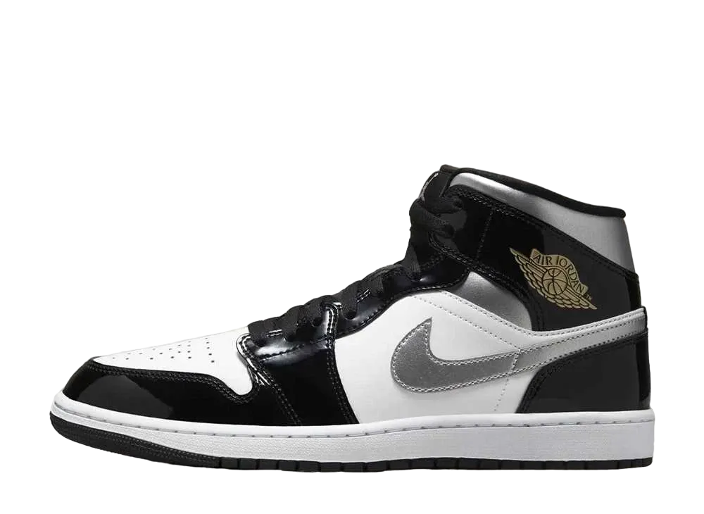 Nike Air Jordan 1 Mid "Black Patent"