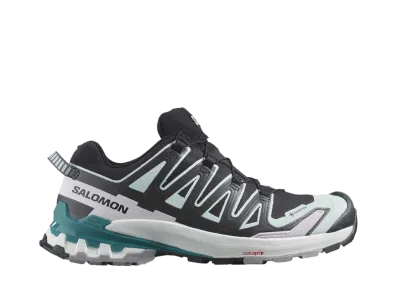 サロモン ウィメンズ XA プロ 3D V9 ゴアテックス "ブラック/ブリーチドアクア/ハーバーブルー"