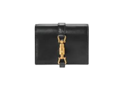 GUCCI Jackie 1961 Card Case Wallet "Black"