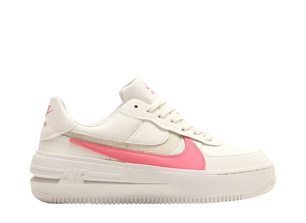 ナイキ ウィメンズ エアフォース1 プラットフォーム "セイル/チョーク/ココナッツミルク/シーコーラル"