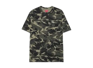 Supreme S/S Pocket Tee "Olive Camo"(23SS)