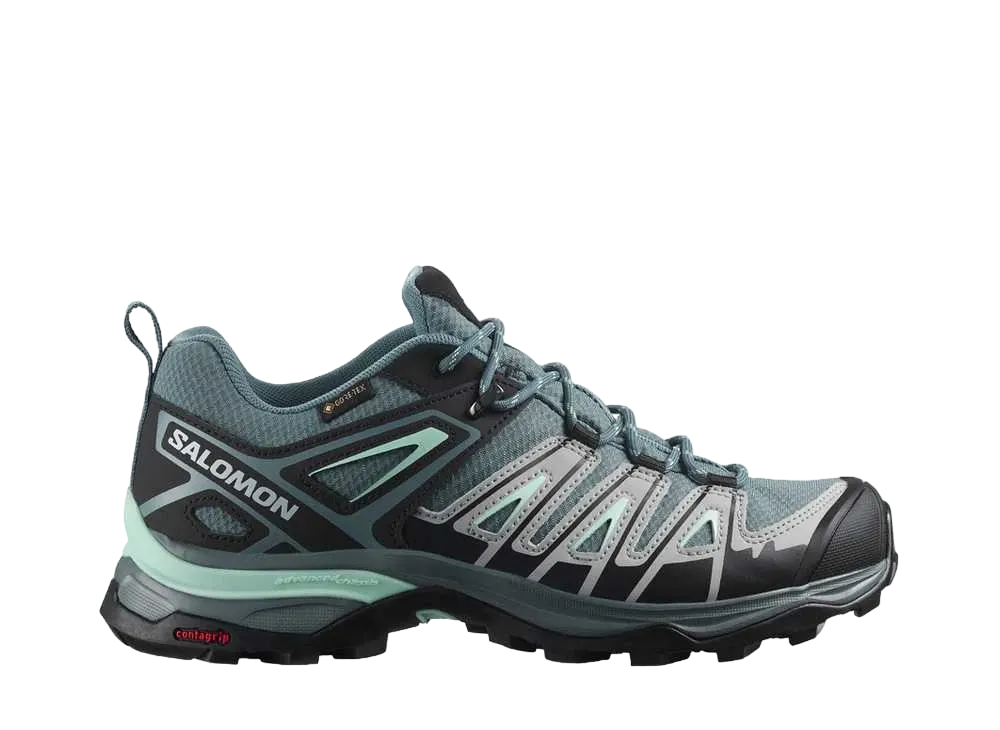 Salomon Women's X Ultra Pioneer GORE-TEX "Stormy Weather/Alloy/Yucca"